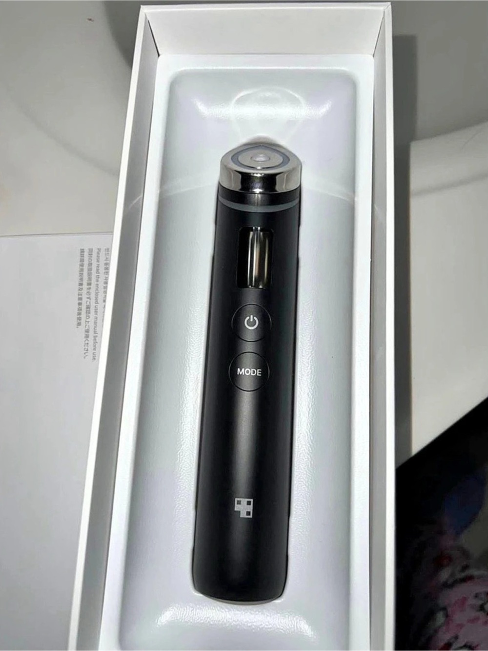 Medicube AGE-R Booster Pro Skincare Device Black & Silver
